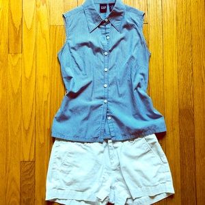 Classic No Sleeve Shirt